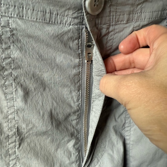 ABERCROMBIE & FITCH Cargo Utility Pants Lightweight Gray‎ Comfy Stretch M - Picture 5 of 8